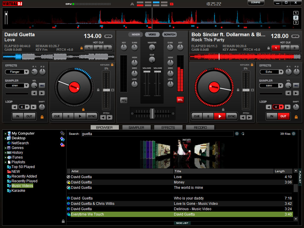 Virtual DJ's latest version 7.0.5 has added some modern digital DJ ...