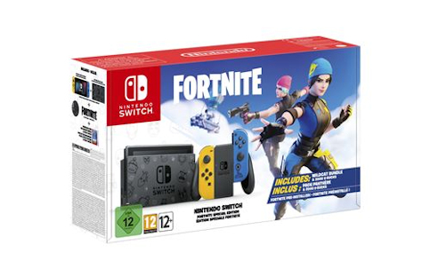 La Switch en édition limitée et exclusive Fortnite