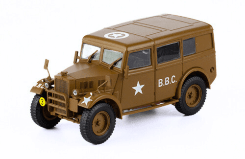 humber fwd hu 1:43, coleccion coches militates de la segunda guerra mundial altaya españa