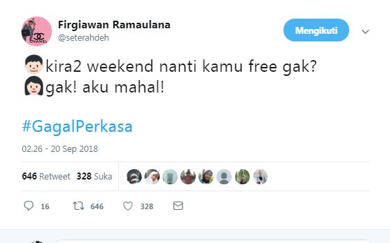 10 Obrolan Lucu 'Gagal Perkasa' Ini Ngena Banget Buat Cowok Lemah