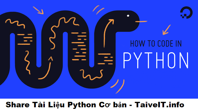 Share Tài Liệu Học Lập Trình PYTHON cơ bản