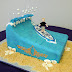 Surf Dude Bar Mitzvah Cake