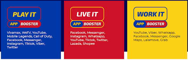 DITO DATA APP Boosters
