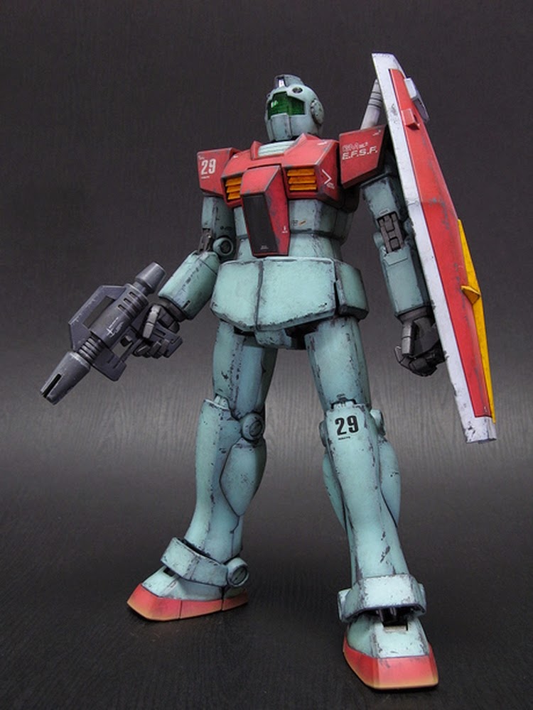 MG 1/100 RGM-79 GM ver. 2.0 - Custom Build - Gundam Kits 