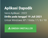 UNDUH APLIKASI DAPODIK VERSI 2022