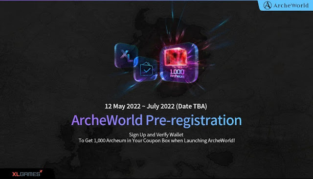 ArcheWorld pre-registration event