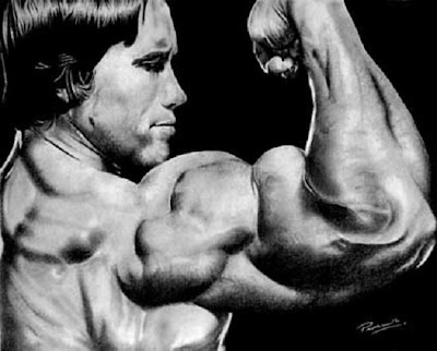 arnold schwarzenegger workout pictures. arnold schwarzenegger workout