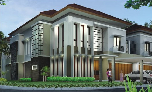 New home  designs  latest Indonesia  modern homes  designs  