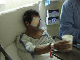 eye surgery patient