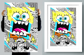 SpongeBob SquarePants “Loudmouf Square Pants” Print by Greg Mike