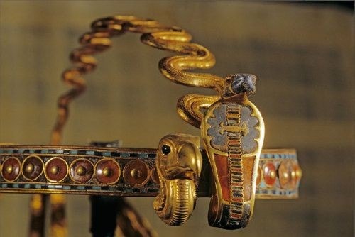 The coronation crown of King Tutankhamun