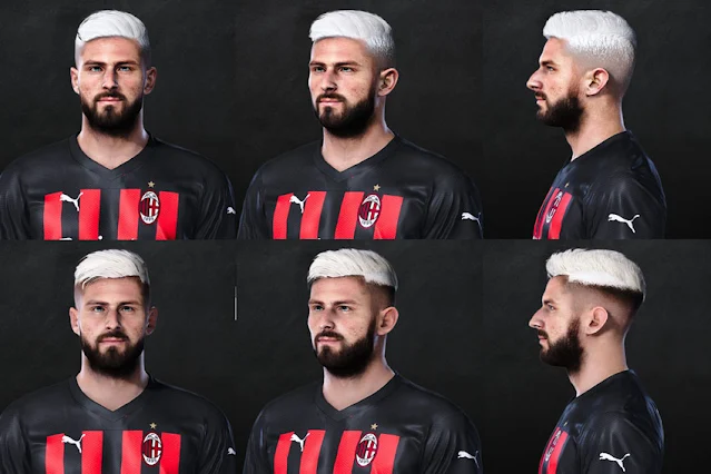 Olivier Giroud Face For eFootball PES 2021