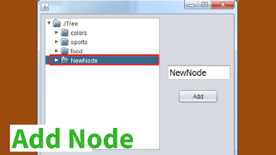  How To Add A New Node To JTree Using Java NetBeans Java Add Node To JTree