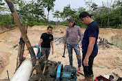 Tim Sultan Satreskrim Polres Tebo Tangkap Empat Pelaku Penambangan Emas Tanpa Izin 