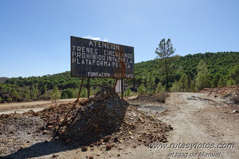 Río Tinto: Nerva - Estación de Berrocal