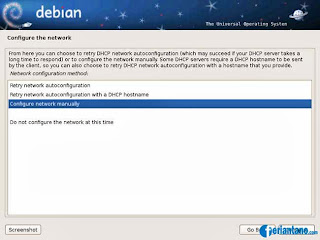 Cara Install Debian 6 Squeeze Berbasis GUI Lengkap Dengan Gambar - Feriantano.com