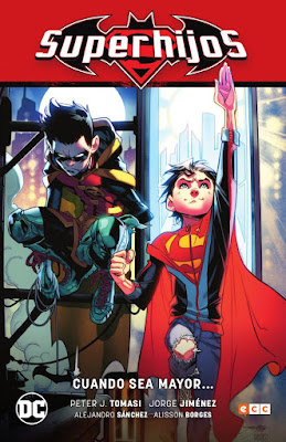 Comic: Review de "Superhijos" de Peter J. Tomasi y Jorge Jiménez - ECC Ediciones