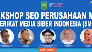 Besok, SMSI Riau Gelar Workshop SEO dan Digital Marketing di Batam