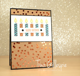 scissorspapercard, Stampin' Up!, Picture Perfect Birthday, Foil Frenzy SDSP, Stamparatus