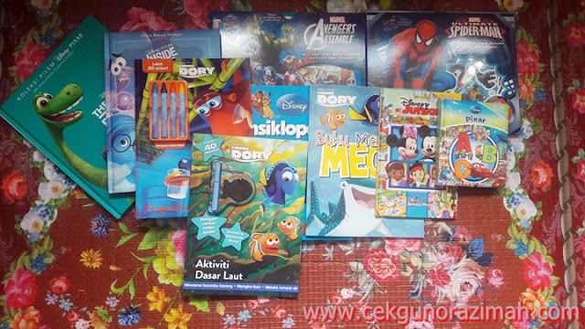 buku edisi edisi bahasa melayu, review buku disney, buku disney, advantage quest