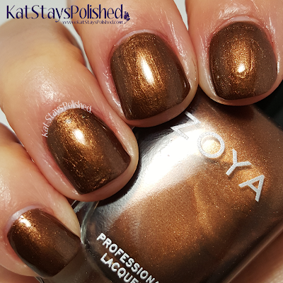 Zoya Flair 2015 - Cinnamon | Kat Stays Polished