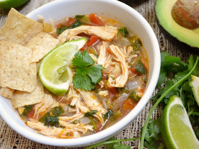 Chicken and Lime Soup #healthy #paleo