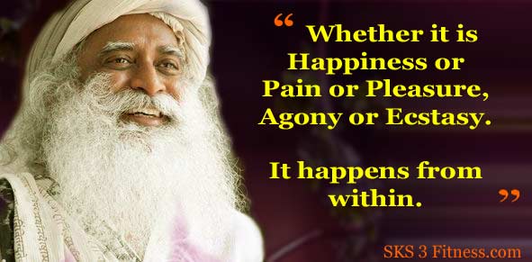 Sadhguru Quotes on Happiness