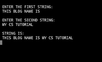 C program to Concatenate two strings - My CS Tutorial