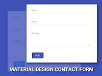 Tutorial Cara Membuat Material Design Contact Form Responsive Di Blog