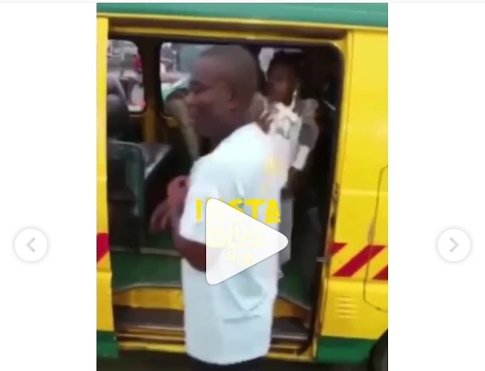 Alleged Nigerian Lecturer Spotted Doing Conductor To Survive As ASUU Strike Continues (Video) 