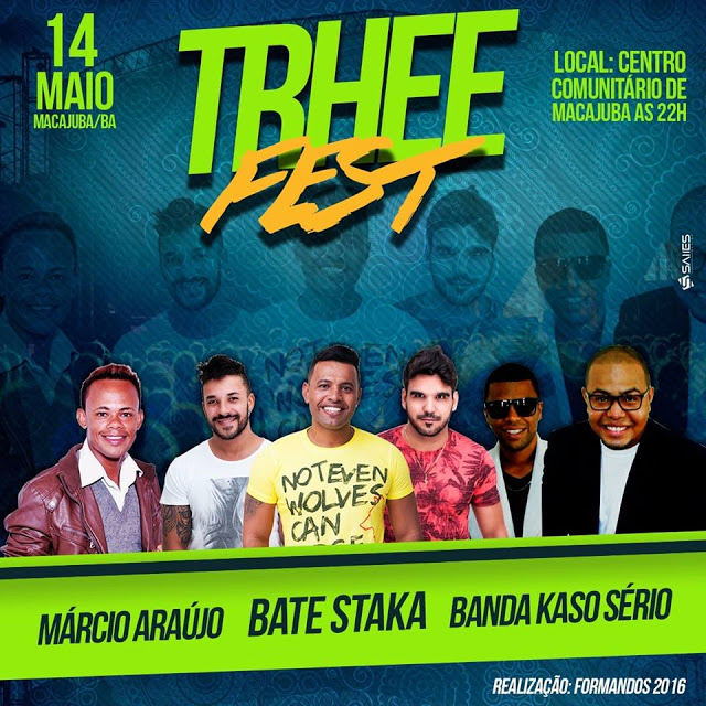 Faltam apenas 3 dias para o 1º Three Fest, garanta já o seu ingresso!!!