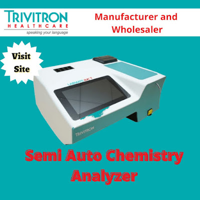 Semi Auto Chemistry Analyzer - Trivitron Healthcare