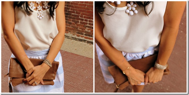 Blue & White Collage