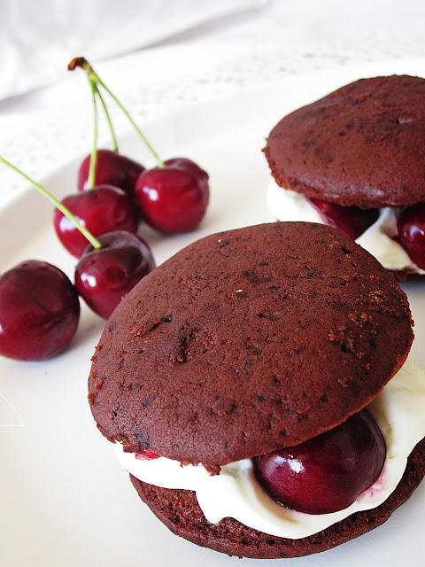 Die Whoopie Pies von oben