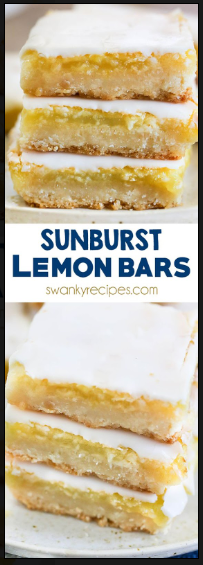 Sunburst Lemon Bars