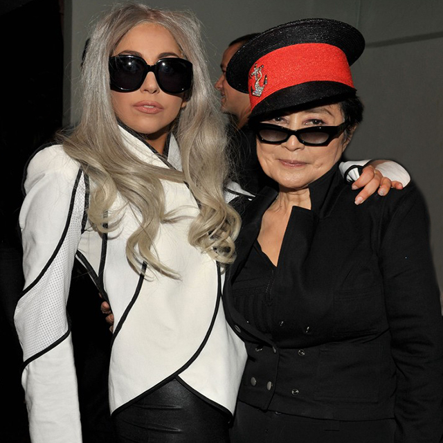 Lady Gaga's Charity Work Inspired by Yoko Ono & John Lennon