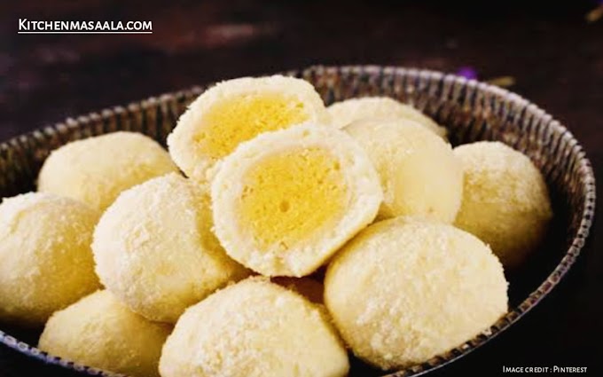 बंगाल की फेमस मिठाई रसकदम बनाने की विधि || Raskadam recipe in hindi
