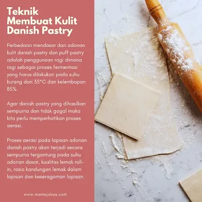 teknik membuat danish pastry
