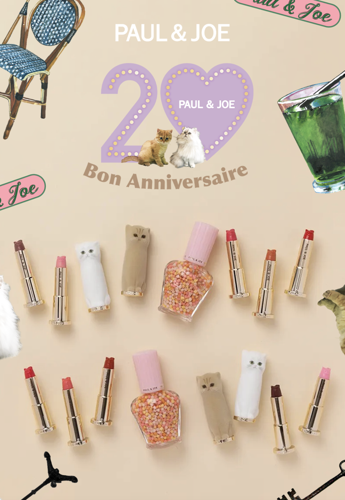 paul joe maquillage collection 20 ans