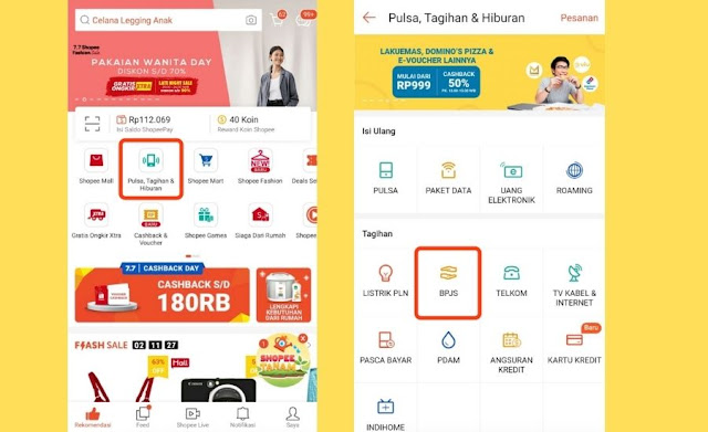 Cara Mudah Bayar BPJS Kesehatan di Shopee