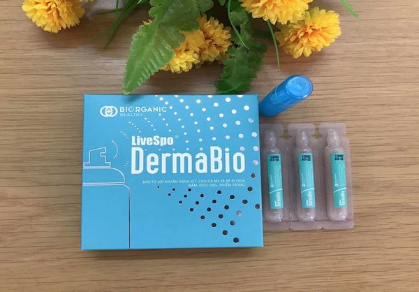 Xịt lợi khuẩn DermaBio có tốt với bé không