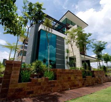 rumah minimalis modern mewah 