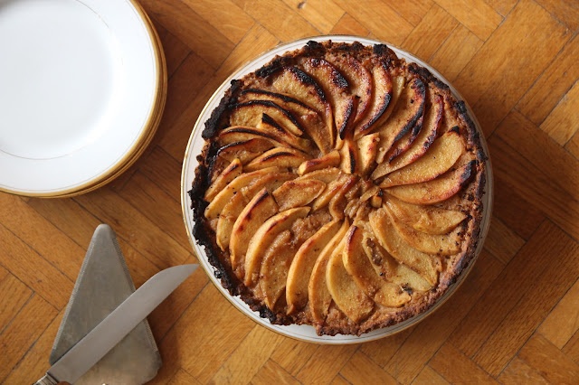 Tarte pommes-coing aux épices