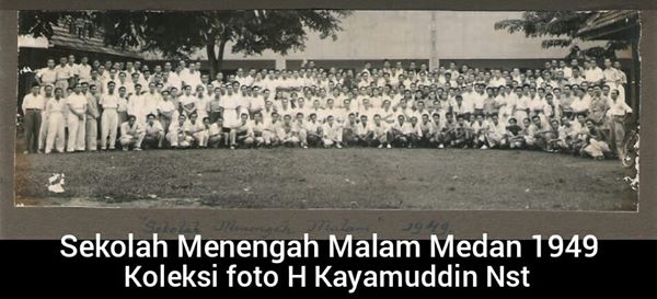 SEKOLAH MENENGAH MALAM MEDAN 1949 