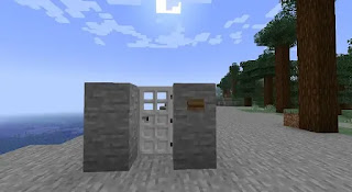 Cara Membuat Pintu Redstone di Minecraft