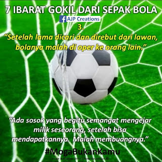 Kata-Kata Filosofi Sepak Bola Tentang Cinta