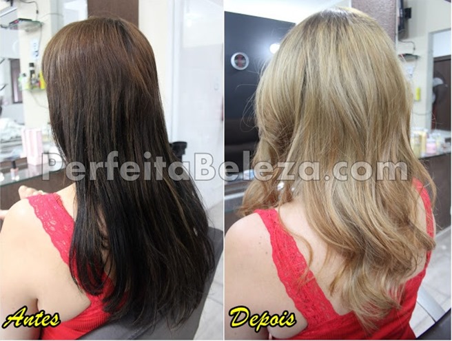 como tirar o preto e ficar loira