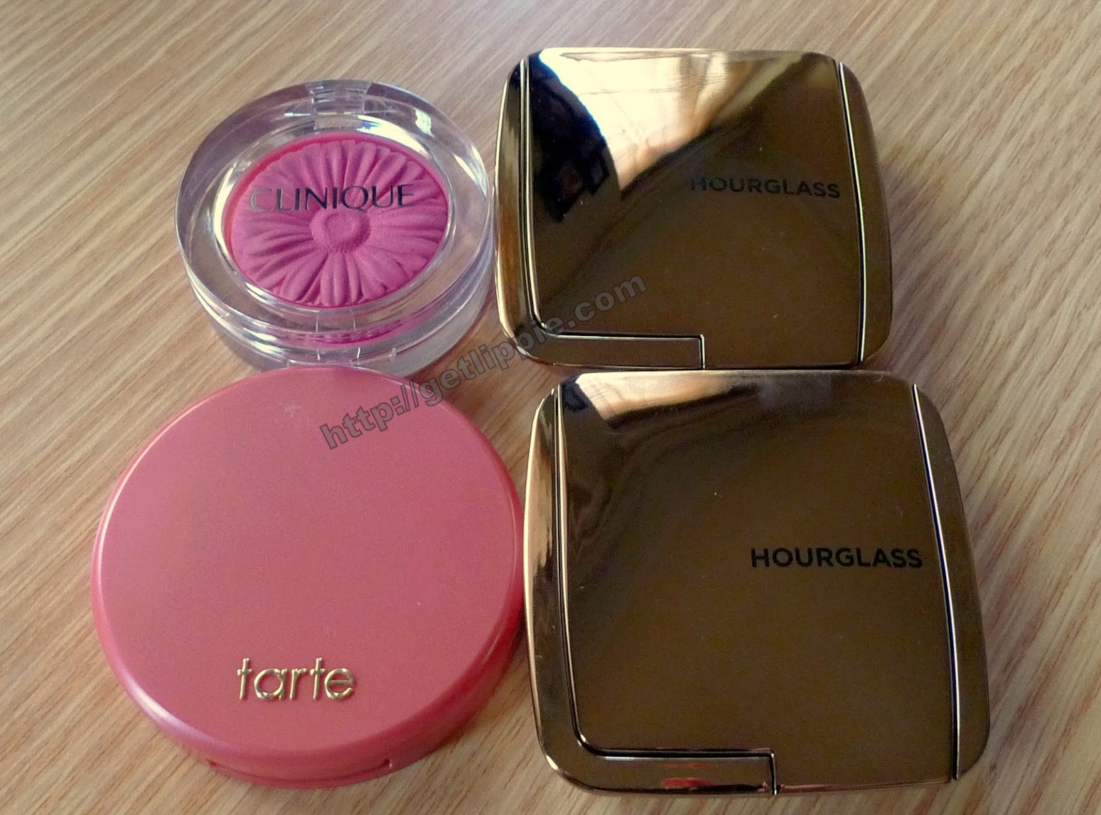Spring Blushers with Clinique, Hourglass and Tarte