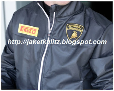 Gambar Jaket Kulit Lamborghini