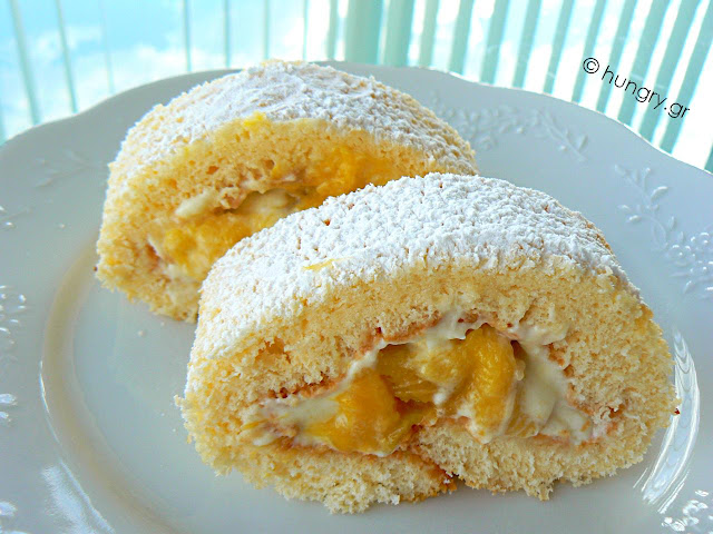 Mango Swiss Roll